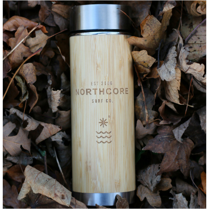 2024 Northcore Bamboo & Stainless Steel Flask 360ml NOCO97